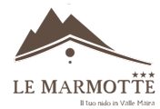 Le Marmotte Hotel Valle Maira Acceglio Logo