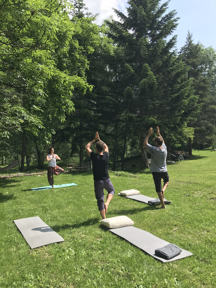 albergo le marmotte-lezione yoga